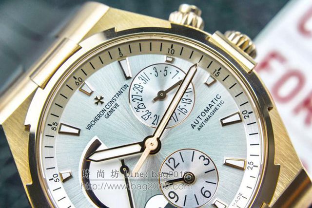 vacheron Constantin手錶 江詩丹頓縱橫四海多功能腕表 江詩丹頓高端機械男表  hds1122